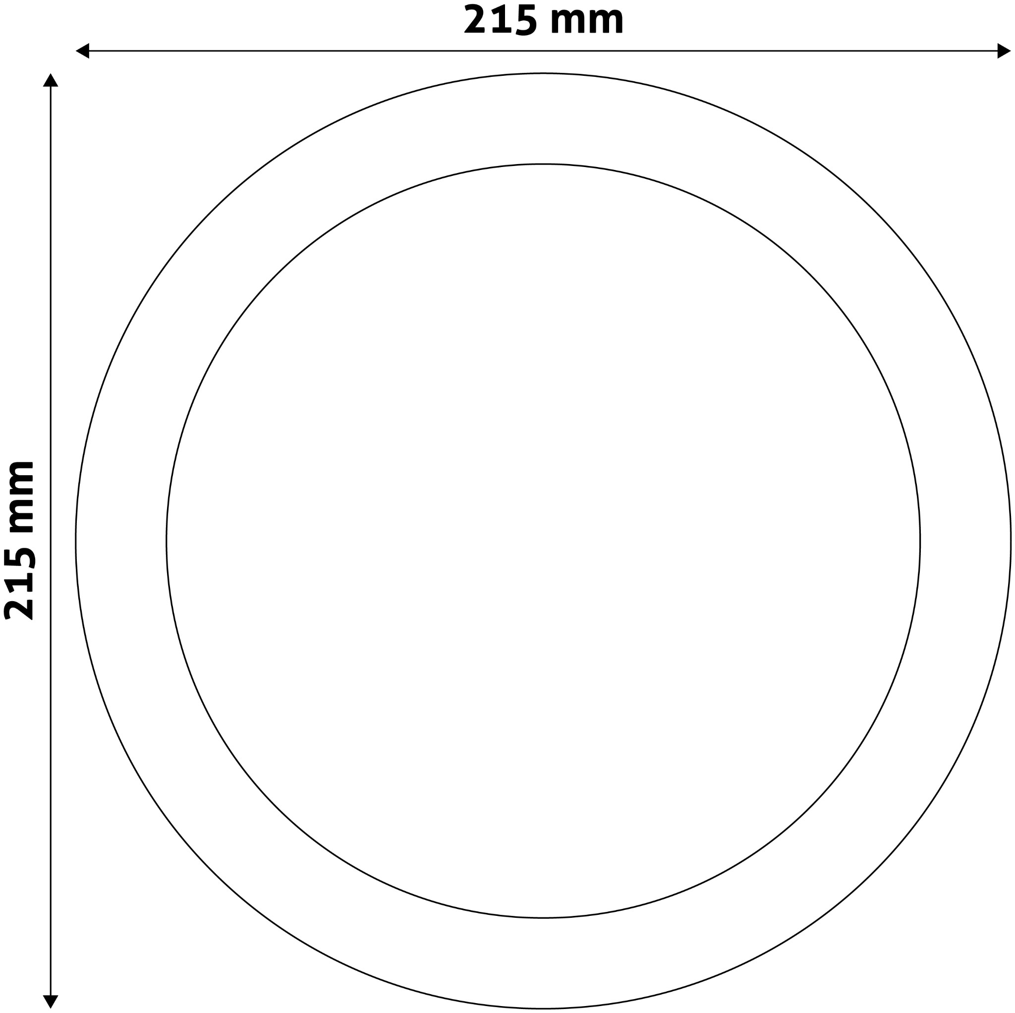 LED svítidlo stropní/ nástěnné IP54, 14W, 4000K, kulaté- černá